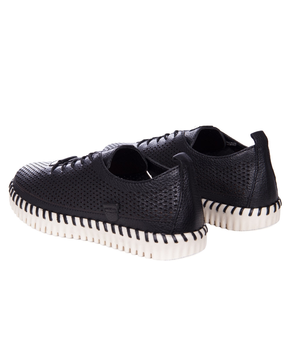 Tênis Feminino Bottero Twister Couro Preto