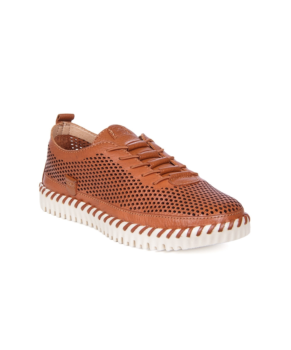 Tênis Feminino Bottero Twister Couro Caramelo