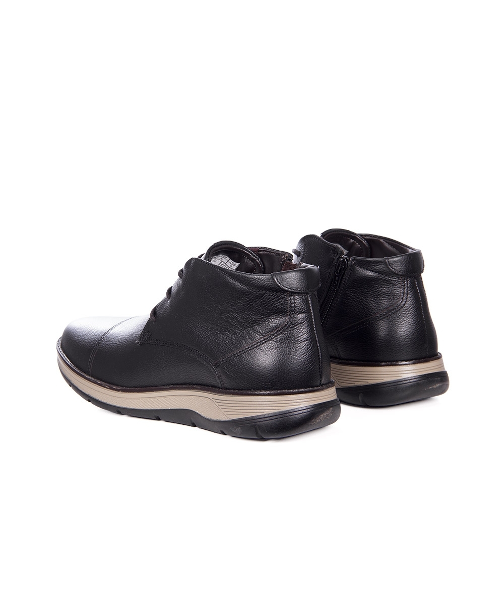 Bota Masculina Ferracini Fluence Couro Preto