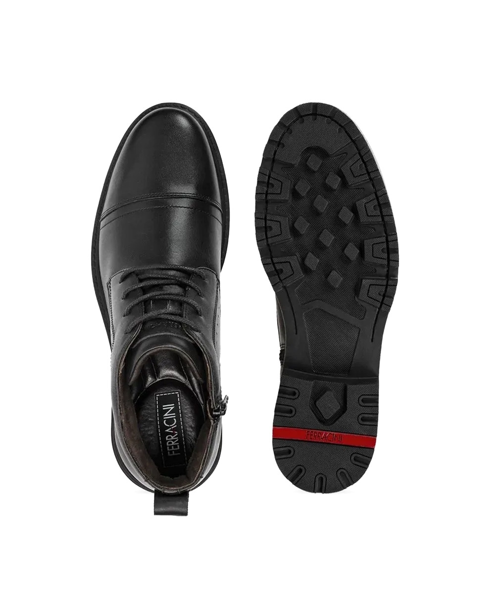 Bota Masculina Ferracini Atenas Couro Preto