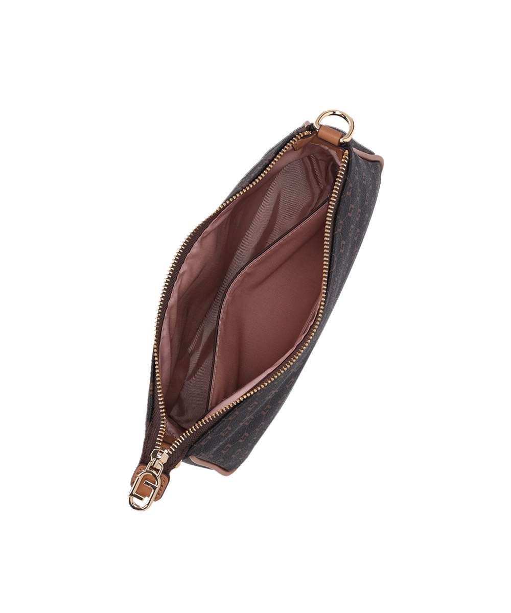 Bolsa Tira Colo Luz Da Lua Média Monograma Café