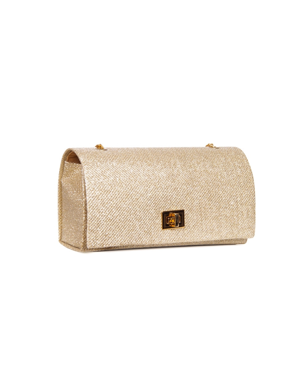 Bolsa De Festa Grifinori Glitter Dourado
