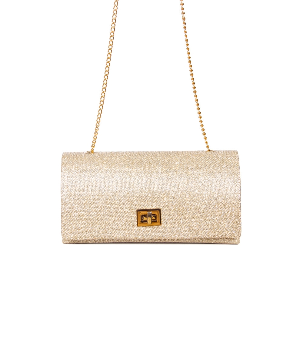Bolsa De Festa Grifinori Glitter Dourado