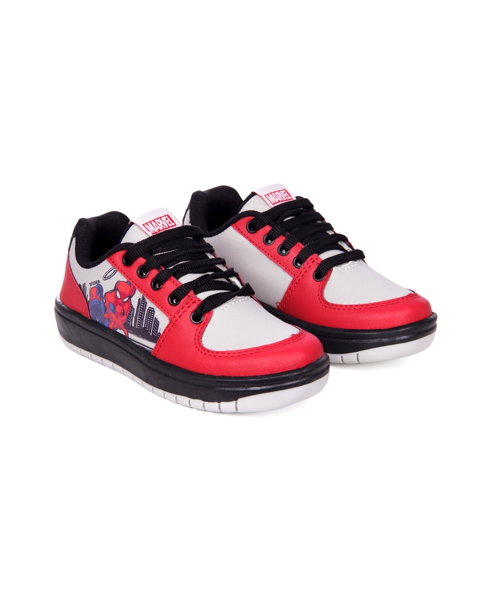 Tênis Infantil Spider Man Casual Vermelho
