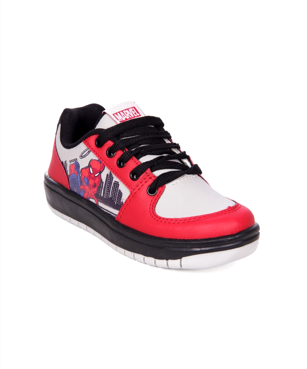 Tênis Infantil Spider Man Casual Vermelho