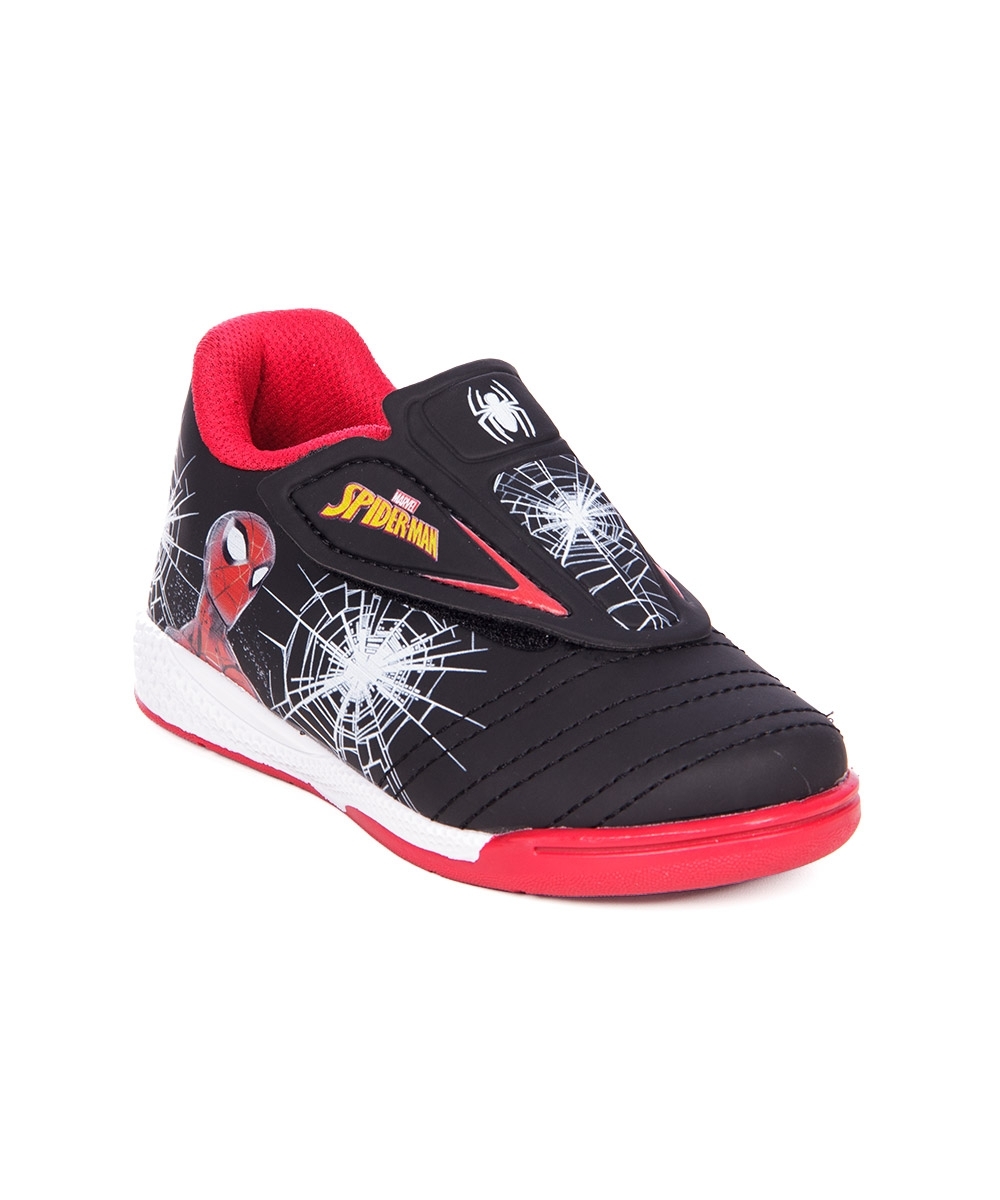 Tênis Chuteira Futsal Spider-man Infantil Preto