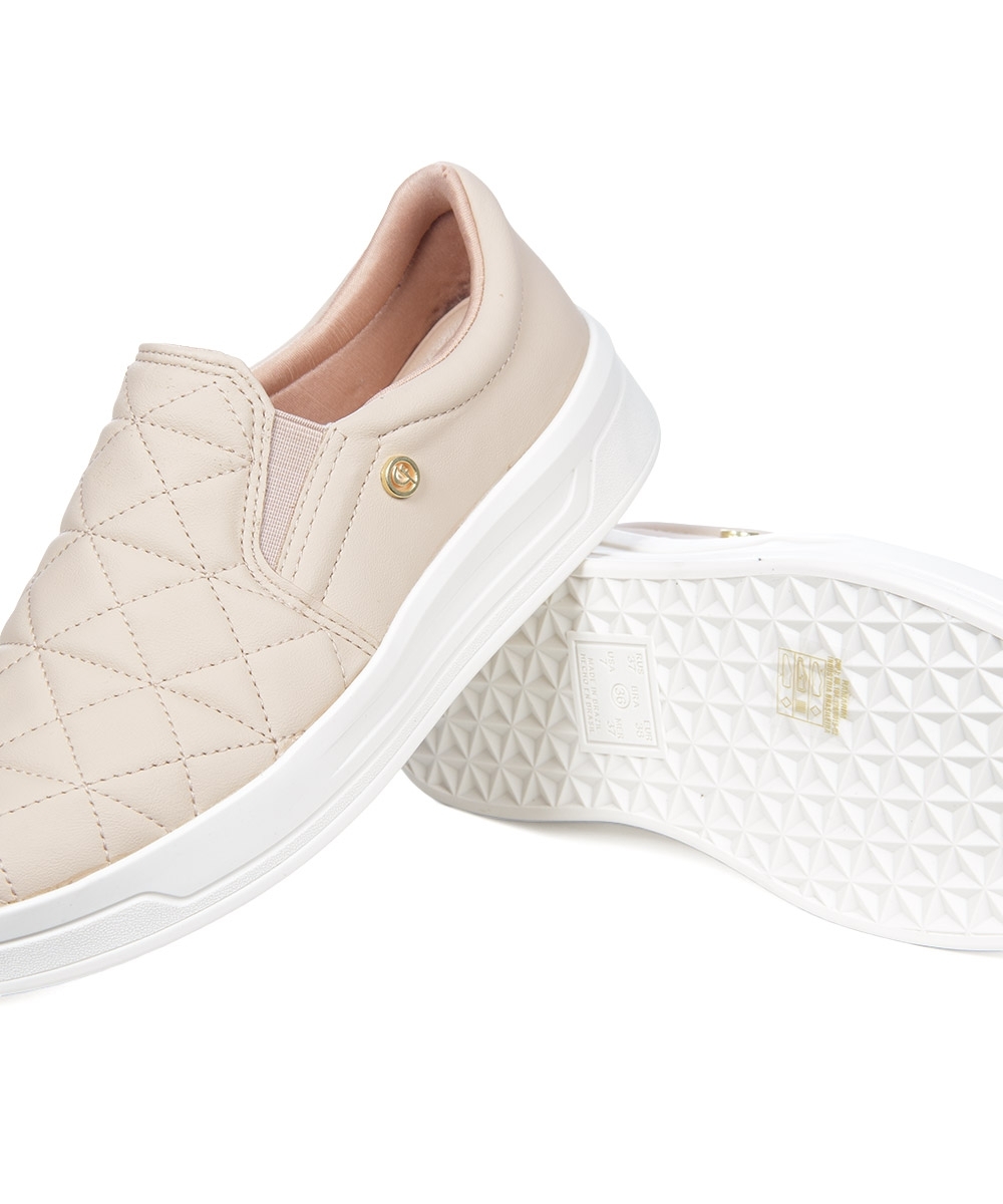 Tênis Feminino Comfortflex Soft Bege