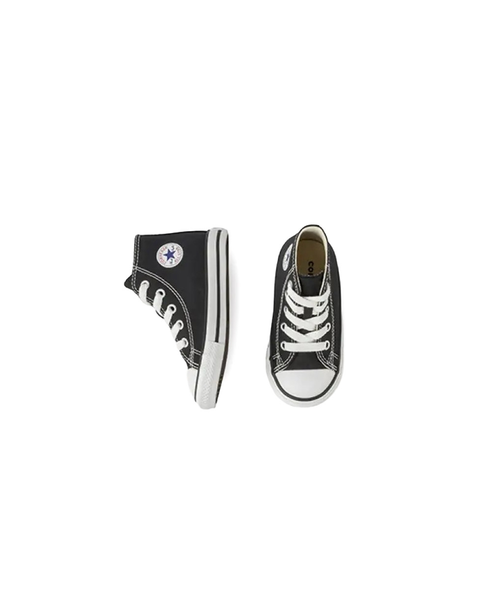 Tênis Infantil All Star Canvas Cano Alto Preto