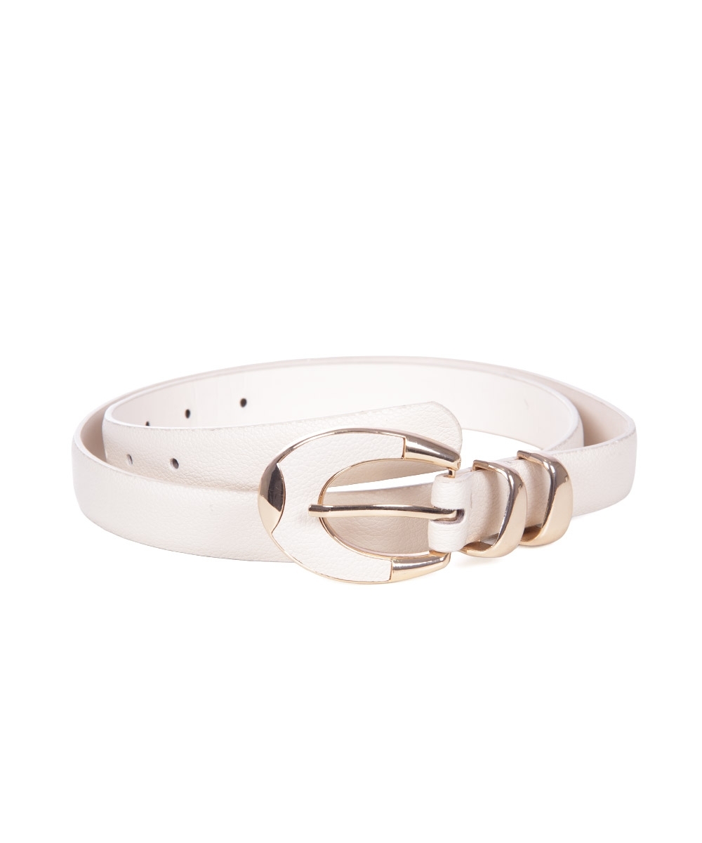 Cinto Feminino Pixolé Off White
