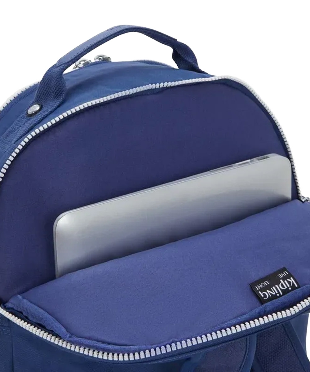Mochila Kipling Seoul Lap Casual Blue Azul
