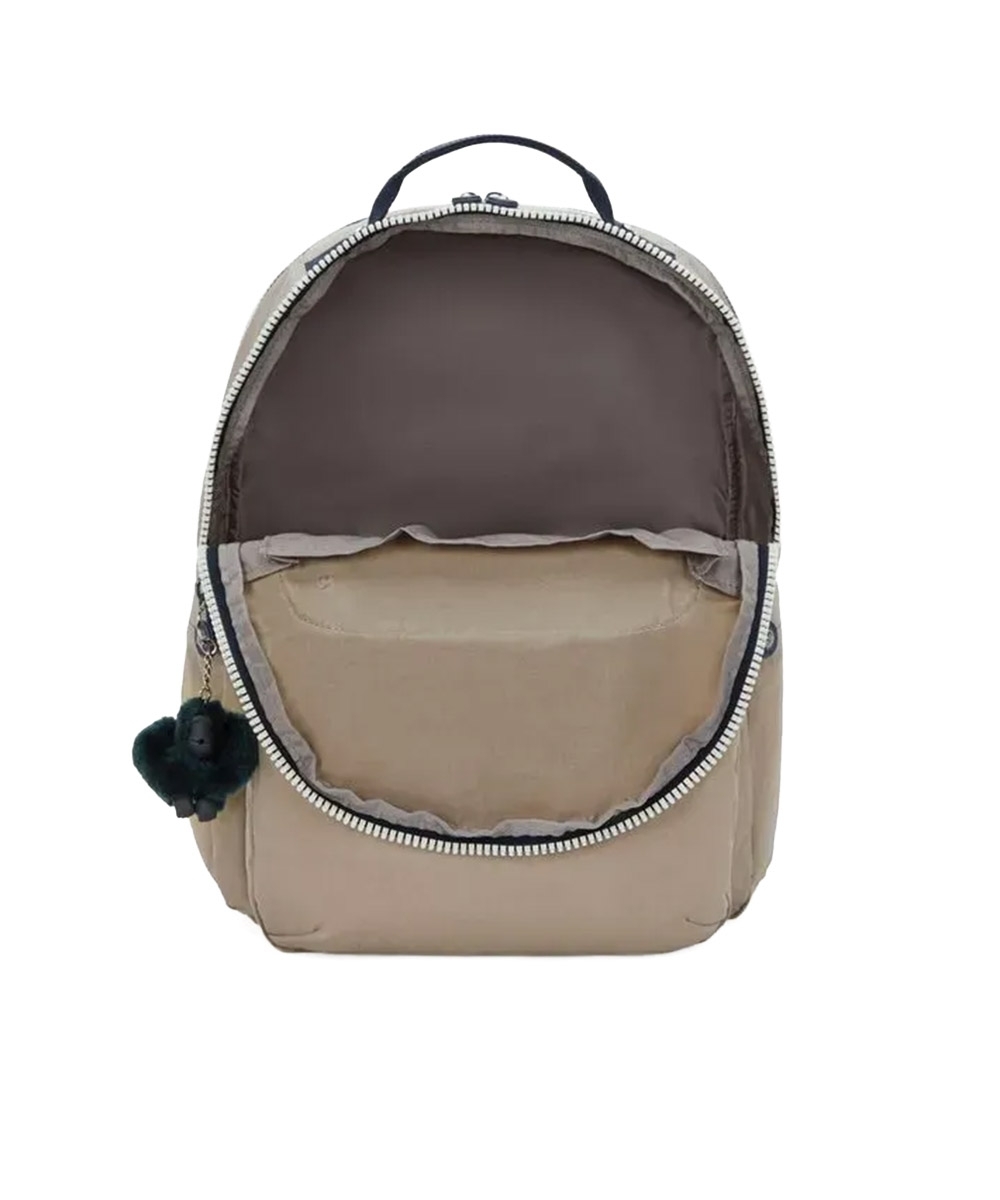 Mochila Kipling Seoul Lap Soft Taupe C Taupy