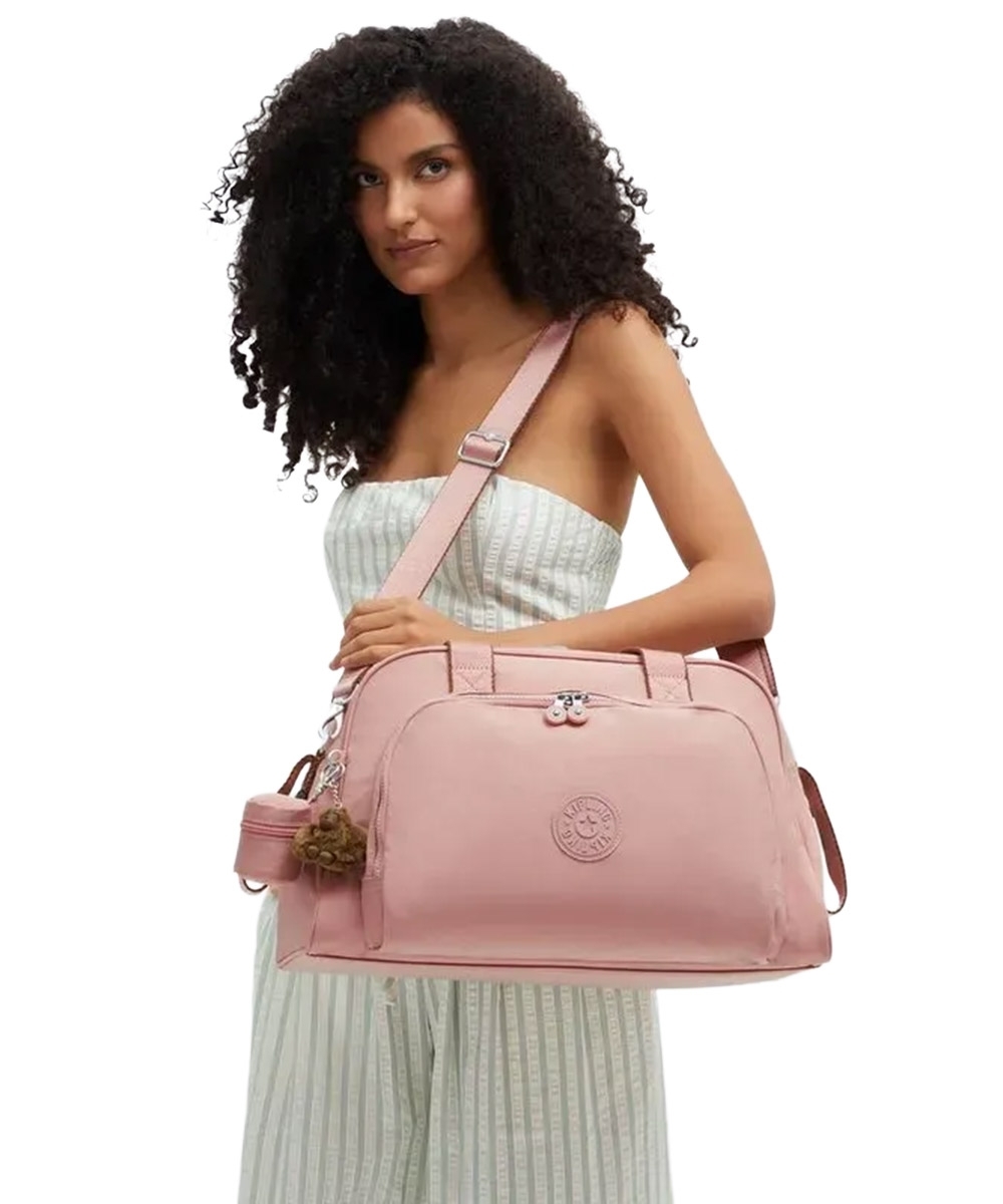 Bolsa Kipling Camama Memory Pink Rosa