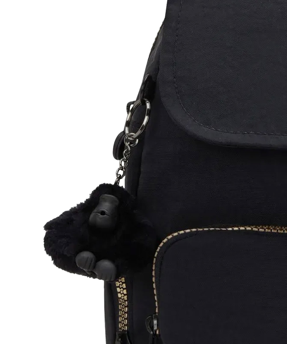 Mochila Kipling City Zip S Preto