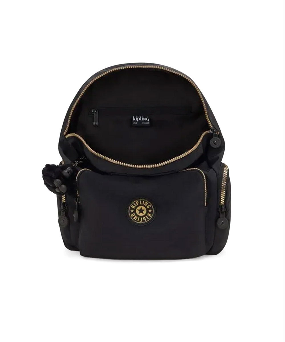 Mochila Kipling City Zip S Preto