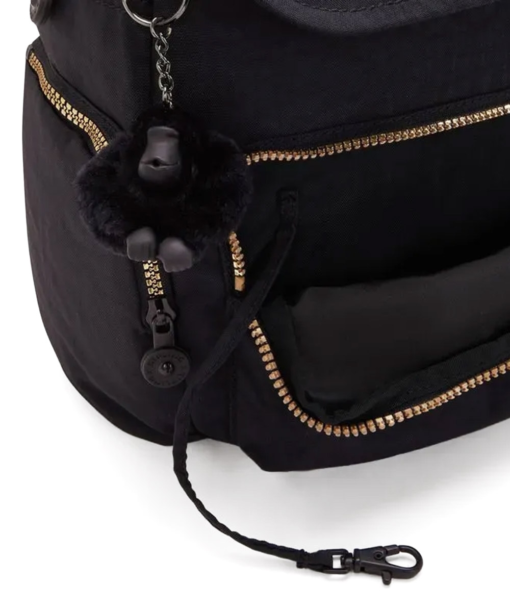 Mochila Kipling City Zip S Preto