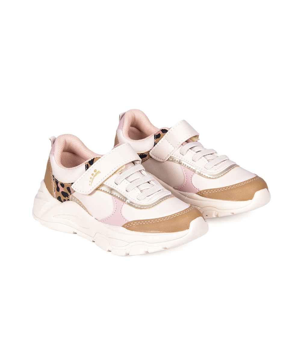 Tênis Infantil Ortopasso Sneaker 33/35 Marfim