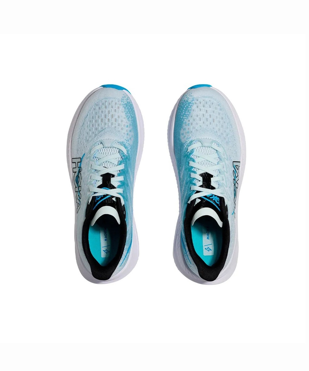 Tênis Hoka Mach 6 Feminino Azul Claro