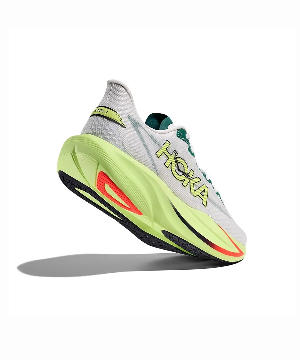 Tênis Hoka Mach 7 Masculino Cinza/verde