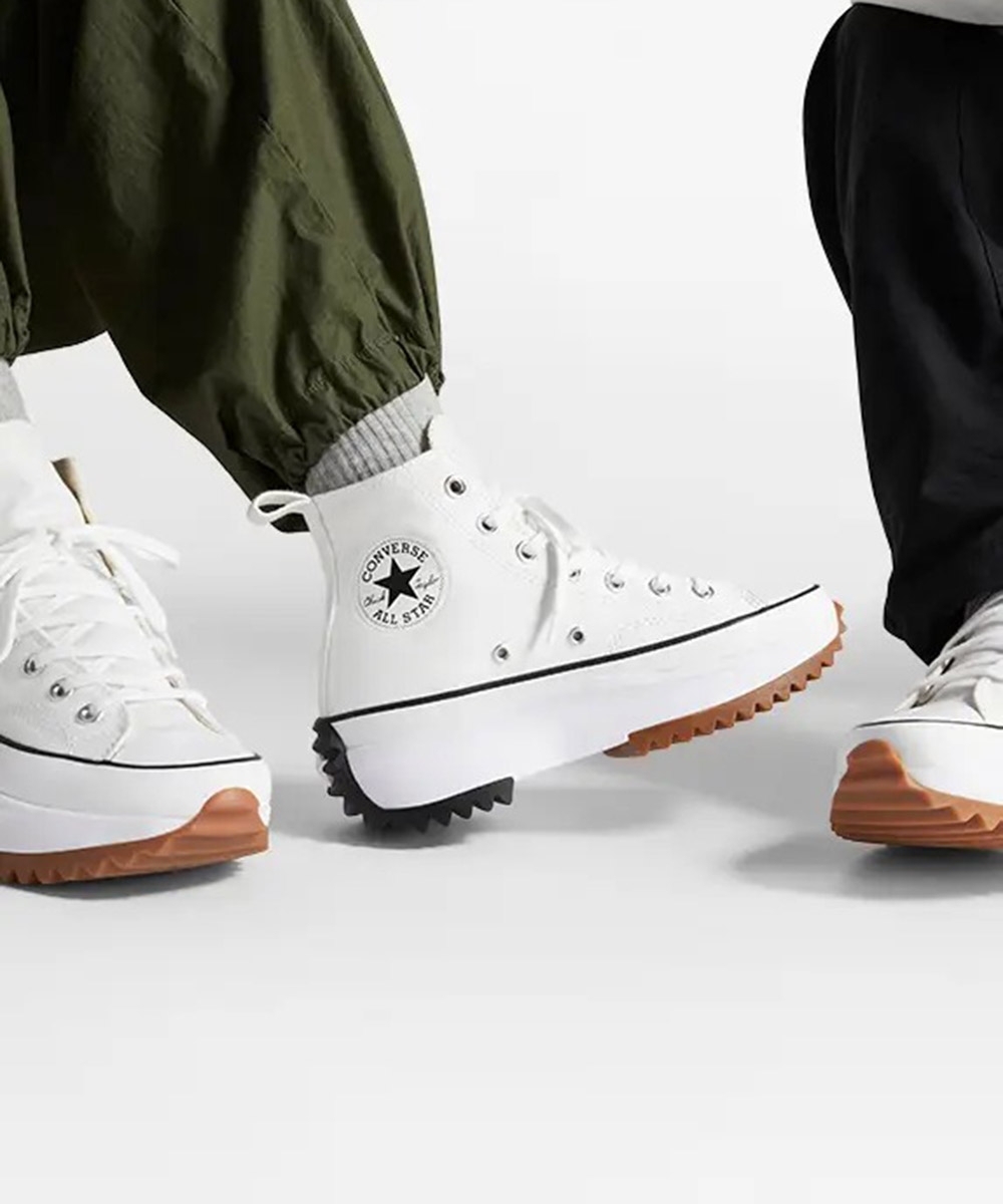 Tênis Cano Alto Converse Run Star Hike Branco