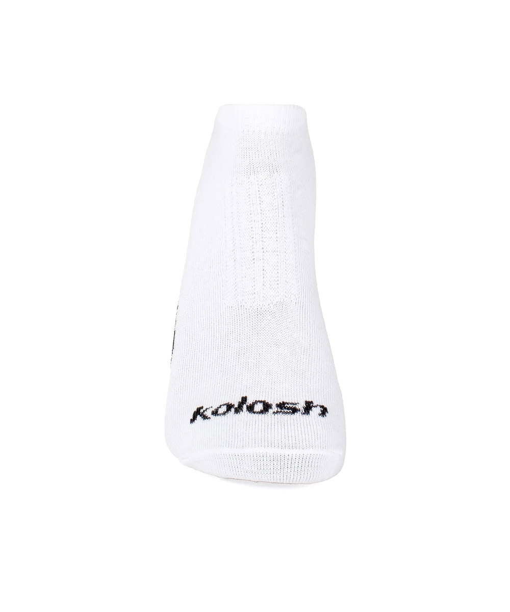 Meia Cano Invisível Kolosh 3 Pares Branco