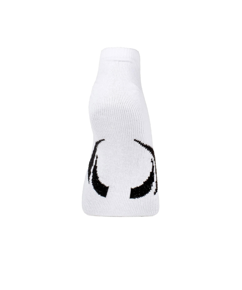 Meia Cano Invisível Kolosh 3 Pares Branco
