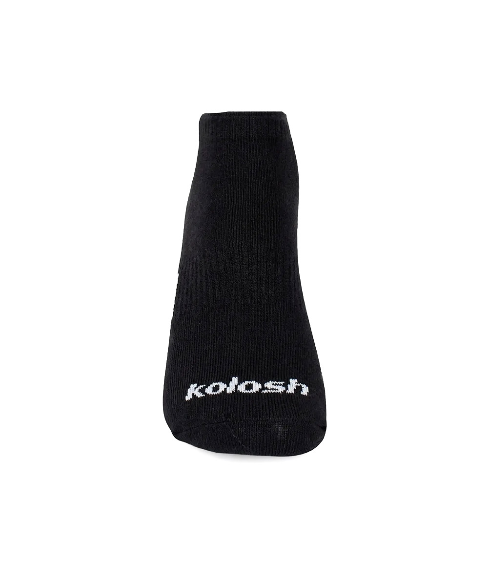 Meia Cano Invisível Kolosh 3 Pares Preto