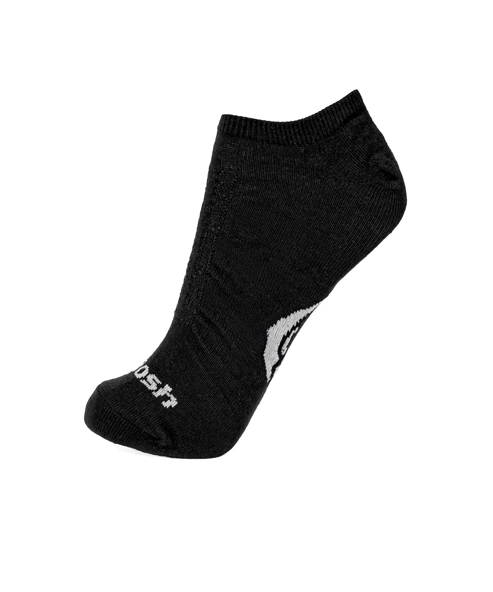 Meia Cano Invisível Kolosh 3 Pares Preto