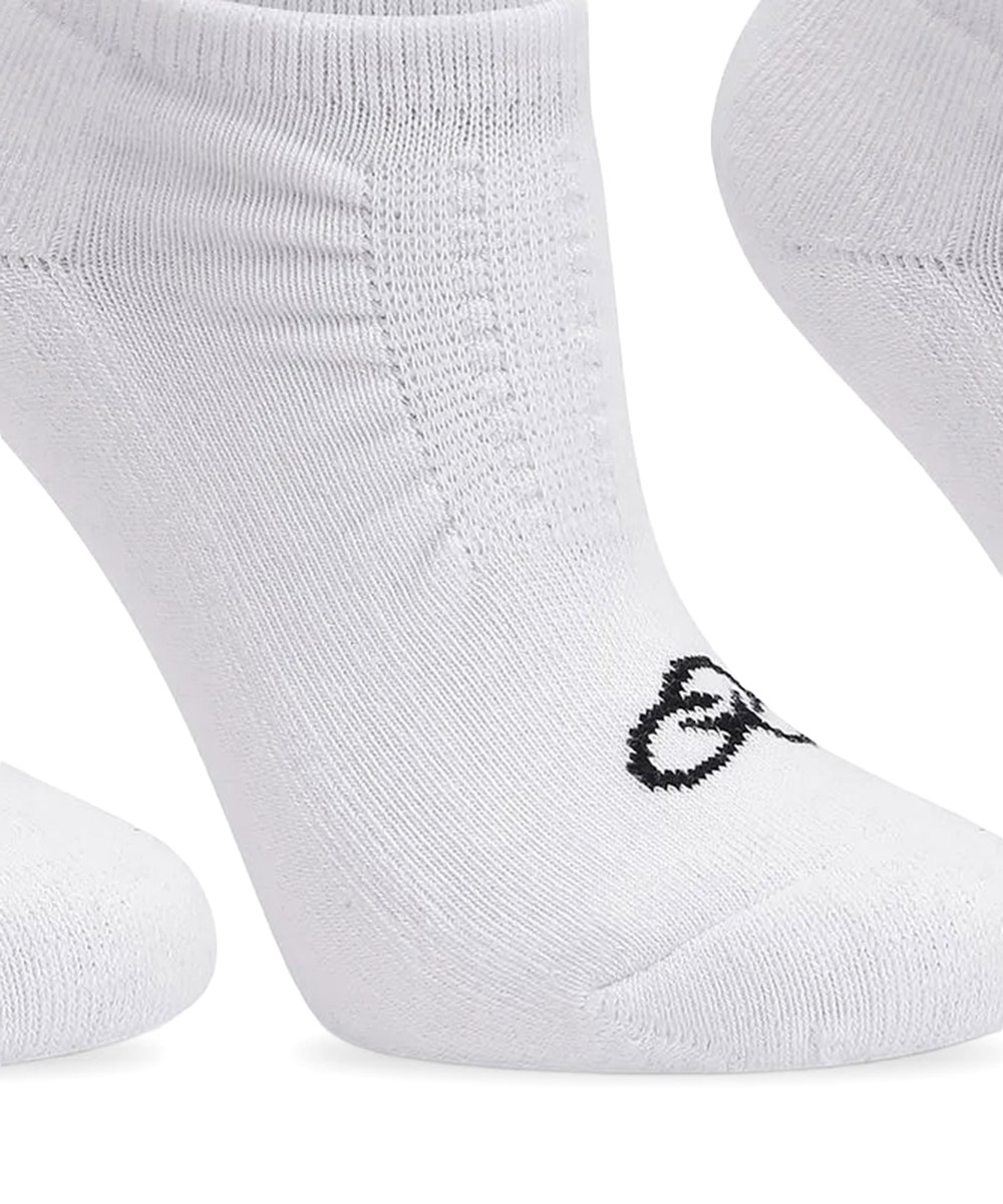 Meia Cano Invisível Olympikus 3 Pares Branco