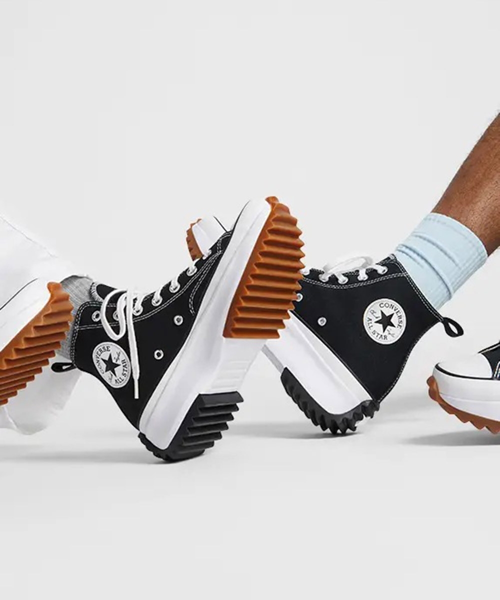 Tênis Cano Alto Converse Run Star Hike Preto