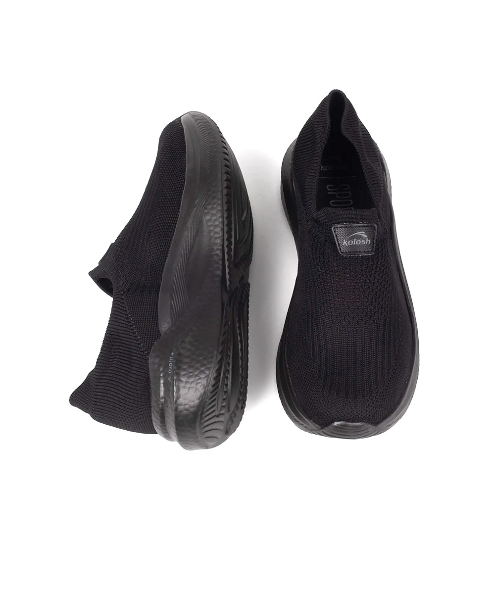 Tênis Feminino Kolosh Slip On Preto