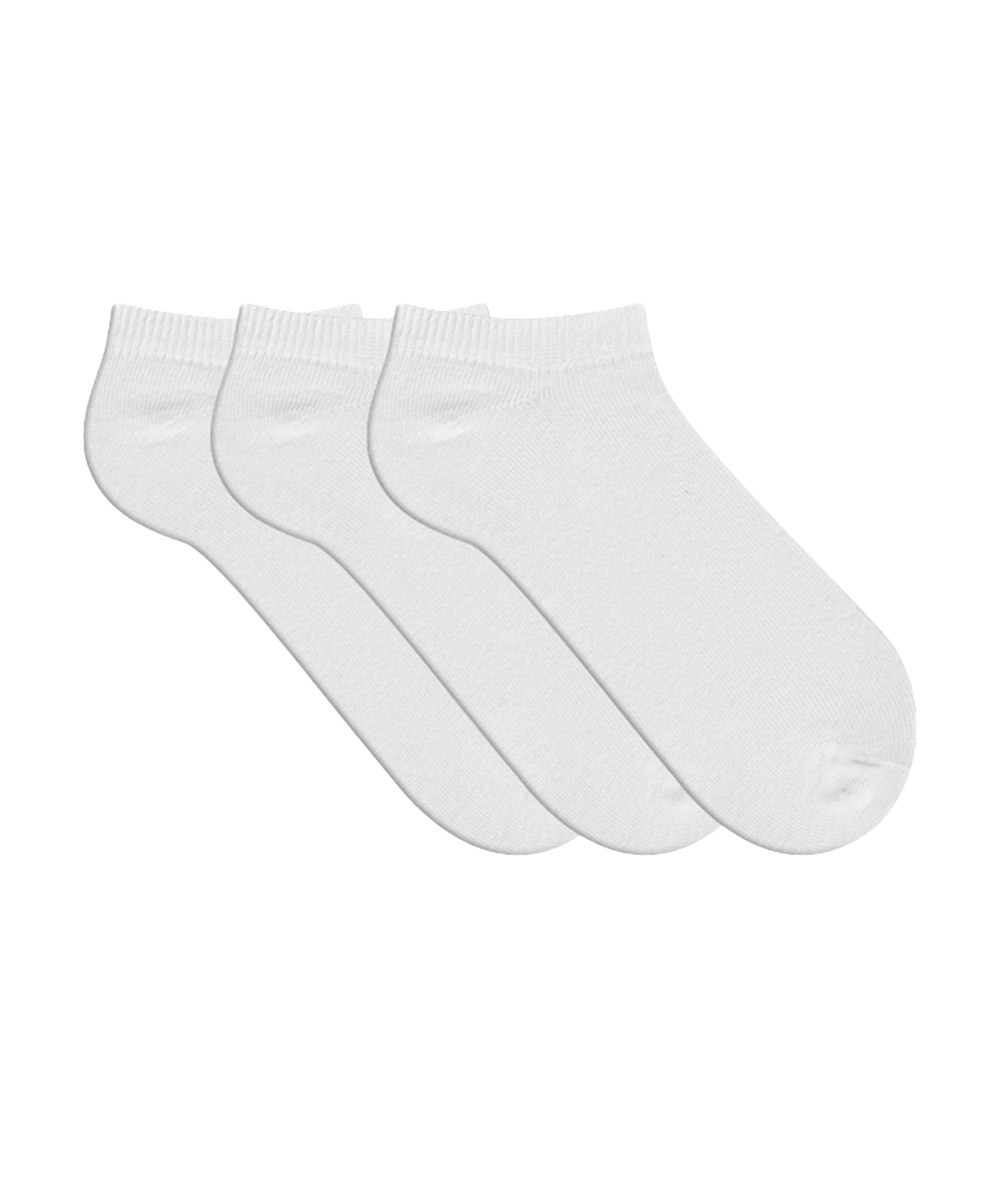 Meia Cano Curto Infantil Winston 3 Pares Multicolor