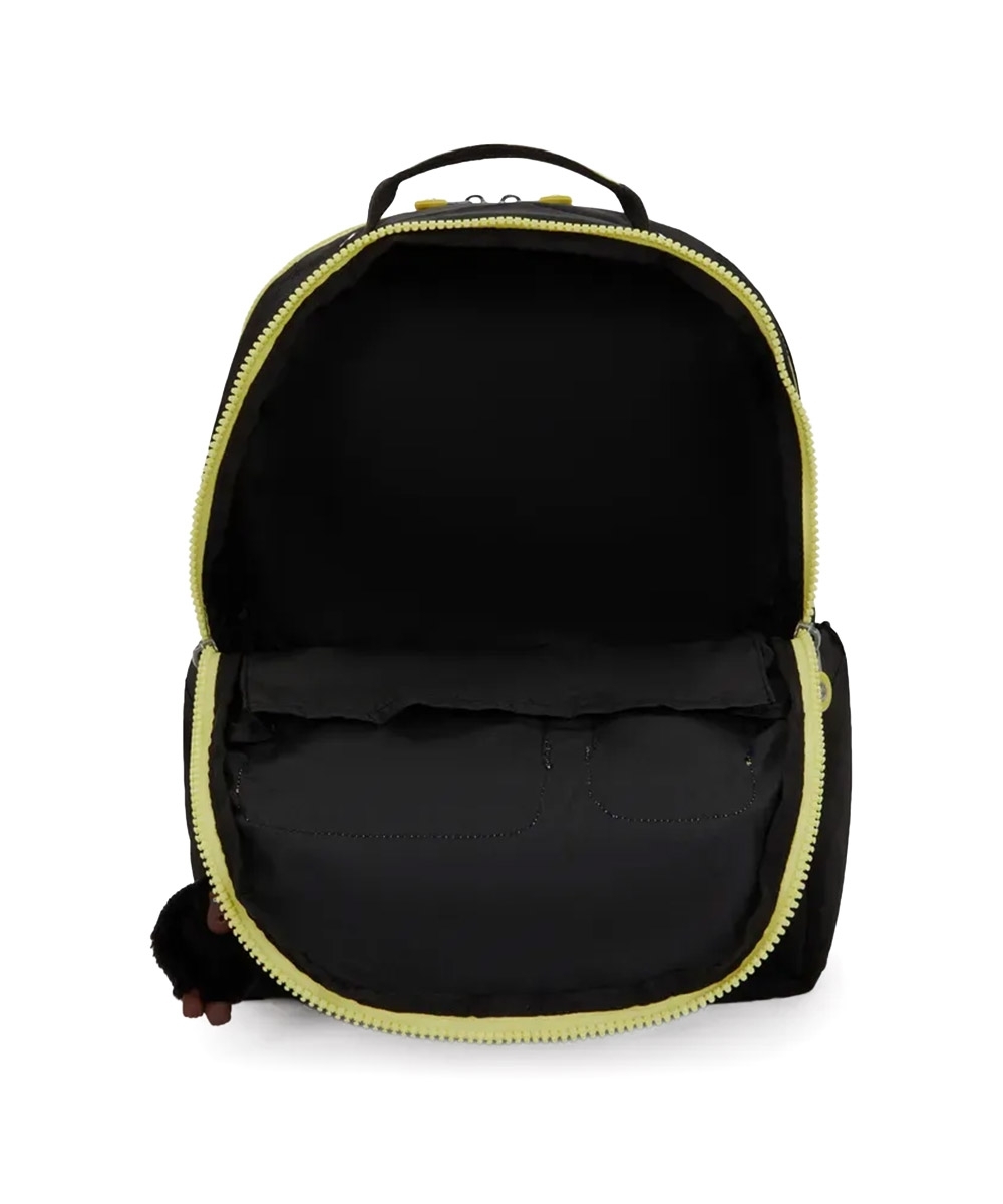 Mochila Kipling Seoul Lap Pocket Black Pocket Bl Preto