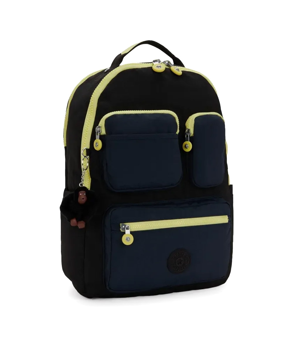 Mochila Kipling Seoul Lap Pocket Black Pocket Bl Preto