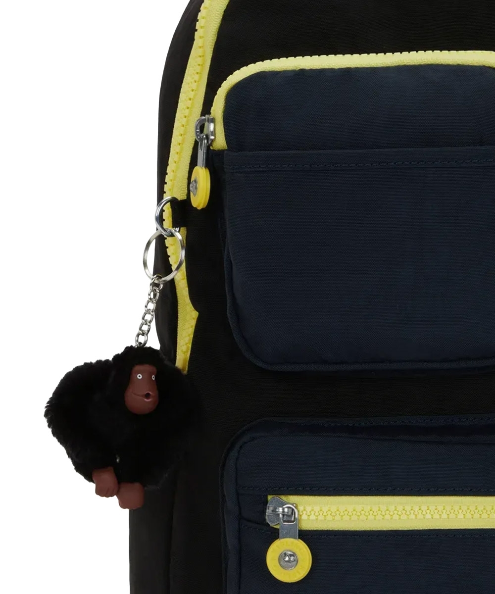 Mochila Kipling Seoul Lap Pocket Black Pocket Bl Preto