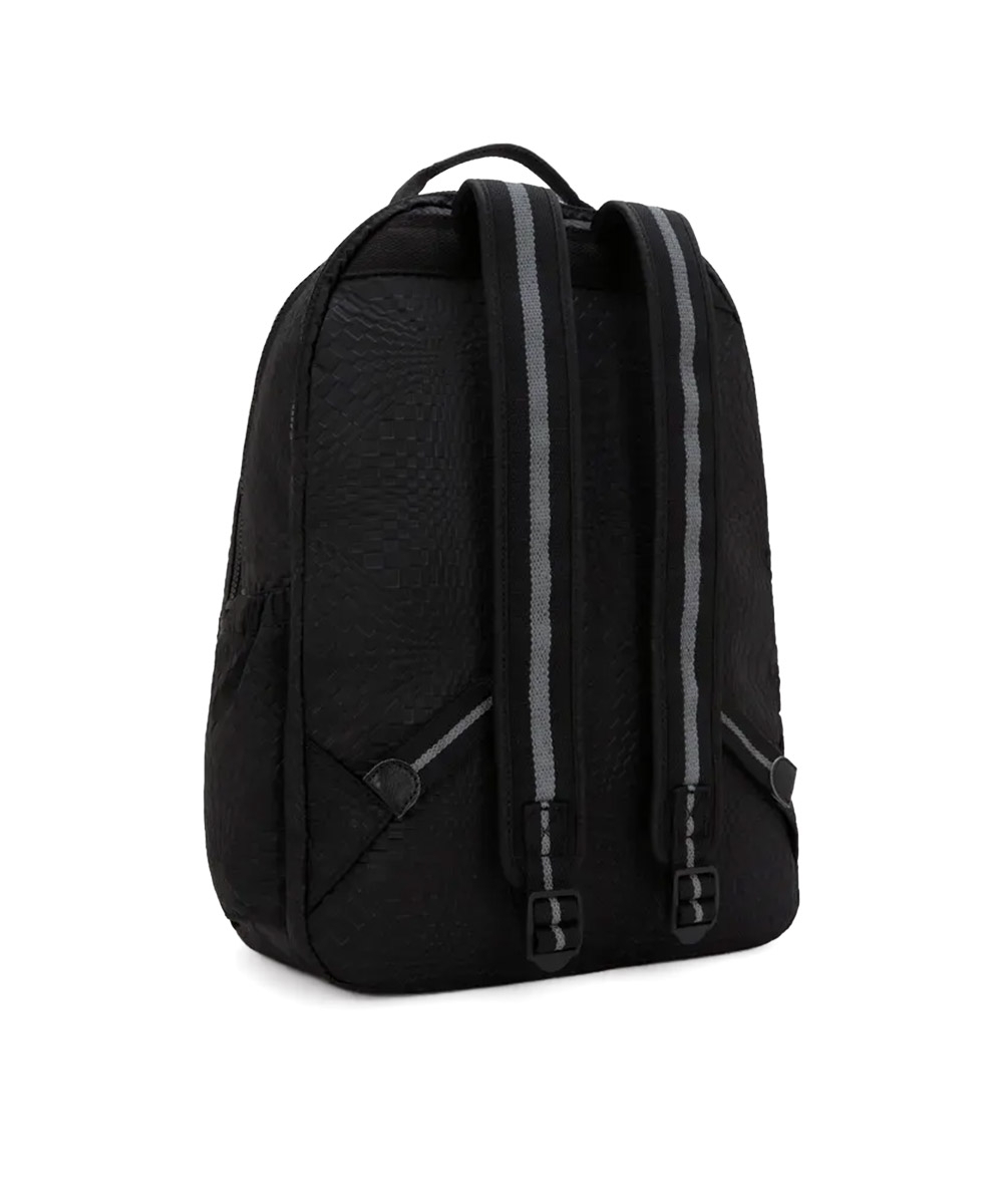 Mochila Kipling Seoul Lap Dimensional Emb Preto