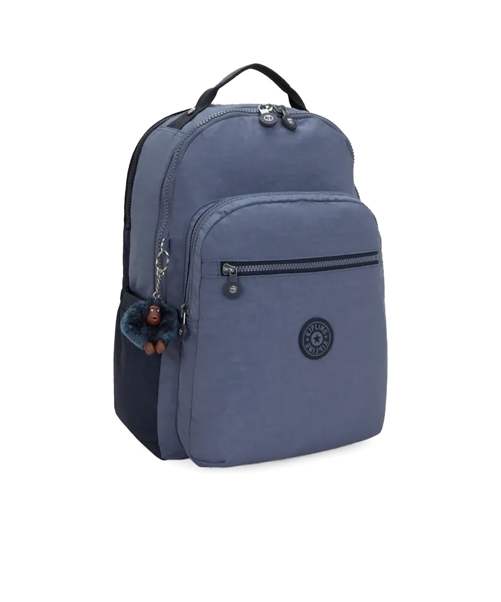 Mochila Kipling Seoul Lap Marinho