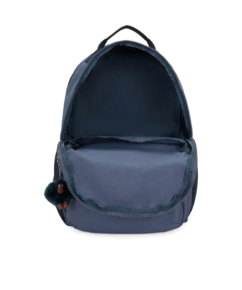 Mochila Kipling Seoul Lap Marinho