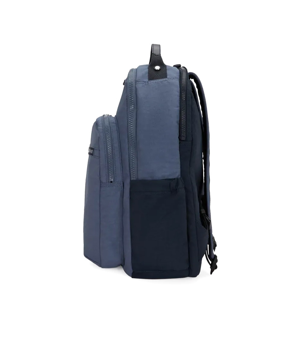 Mochila Kipling Seoul Lap Marinho