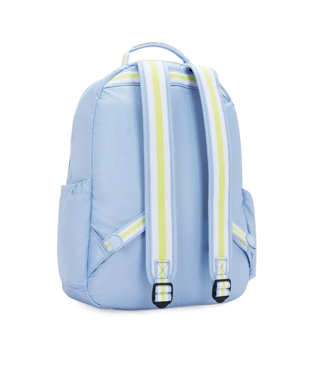 Mochila Kipling Seoul Clear Sky Met Azul Claro