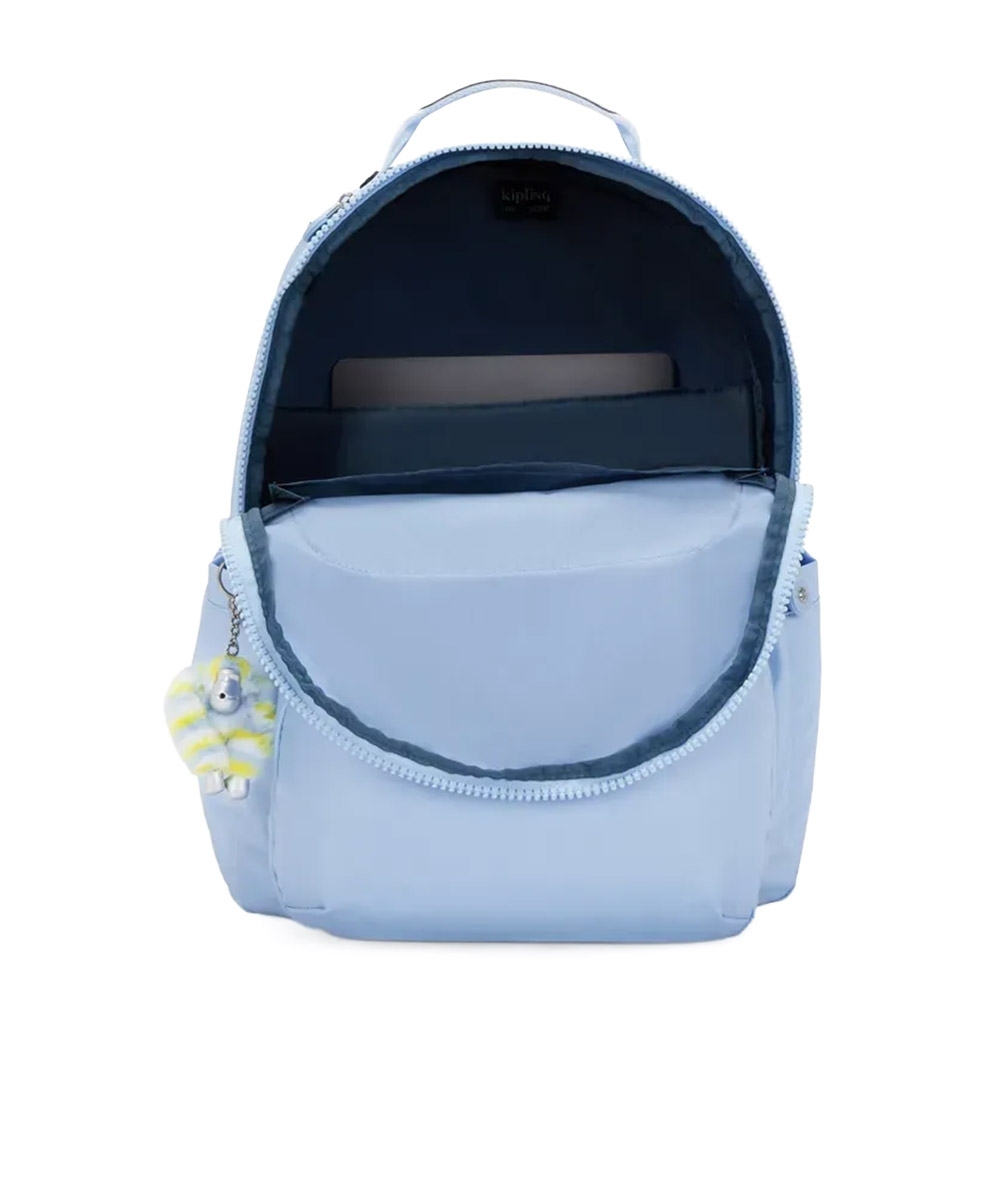 Mochila Kipling Seoul Clear Sky Met Azul Claro