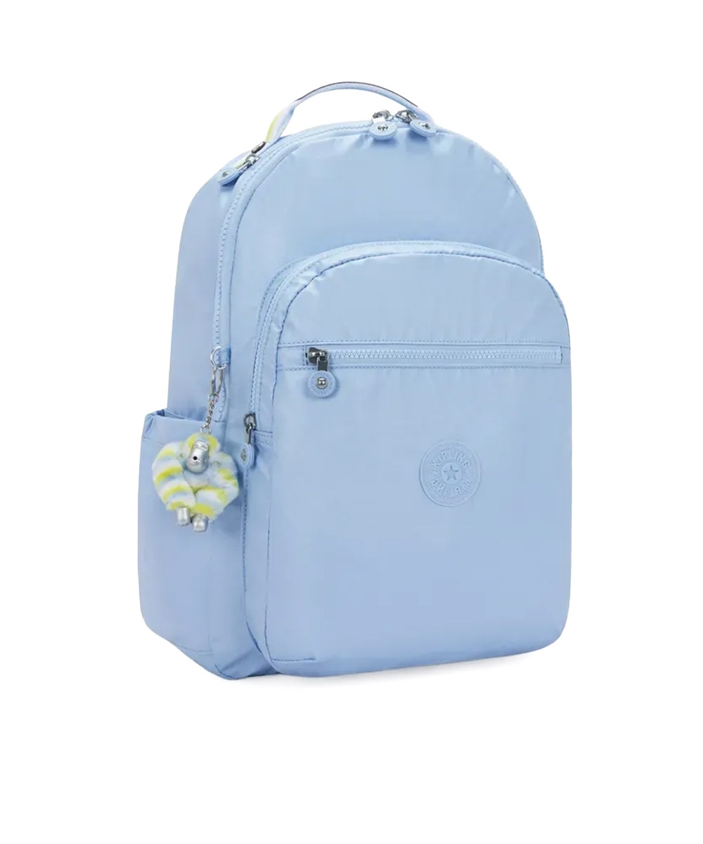 Mochila Kipling Seoul Clear Sky Met Azul Claro