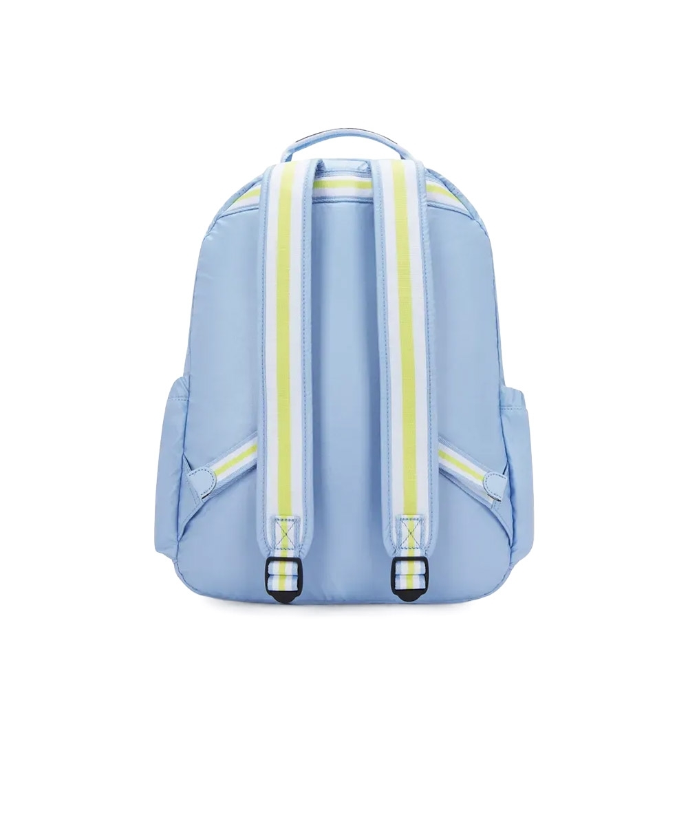 Mochila Kipling Seoul Clear Sky Met Azul Claro