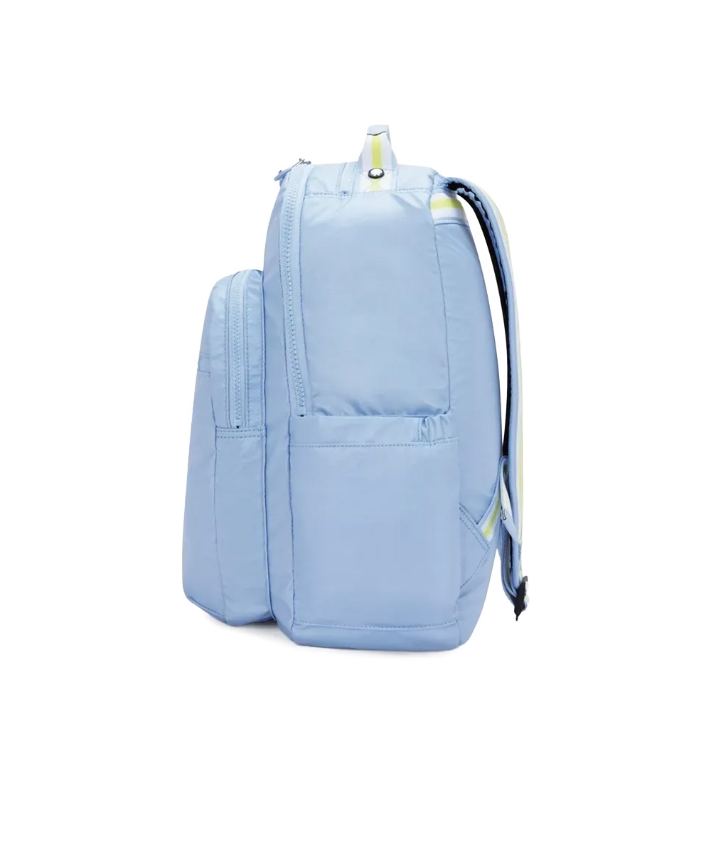 Mochila Kipling Seoul Clear Sky Met Azul Claro