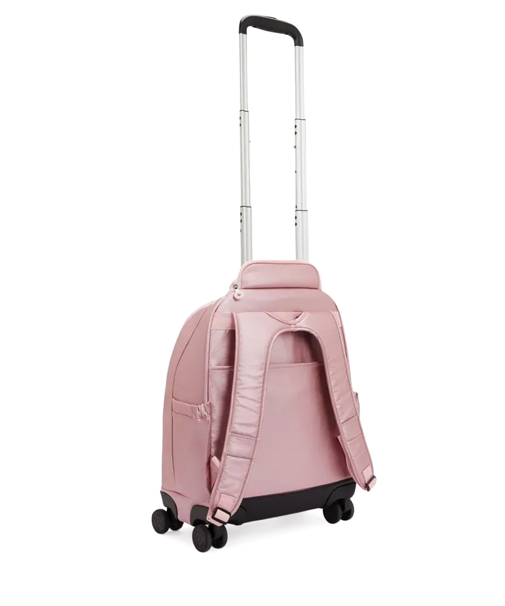 Mochila Kipling New Zea Bronze Pink Met Rosa