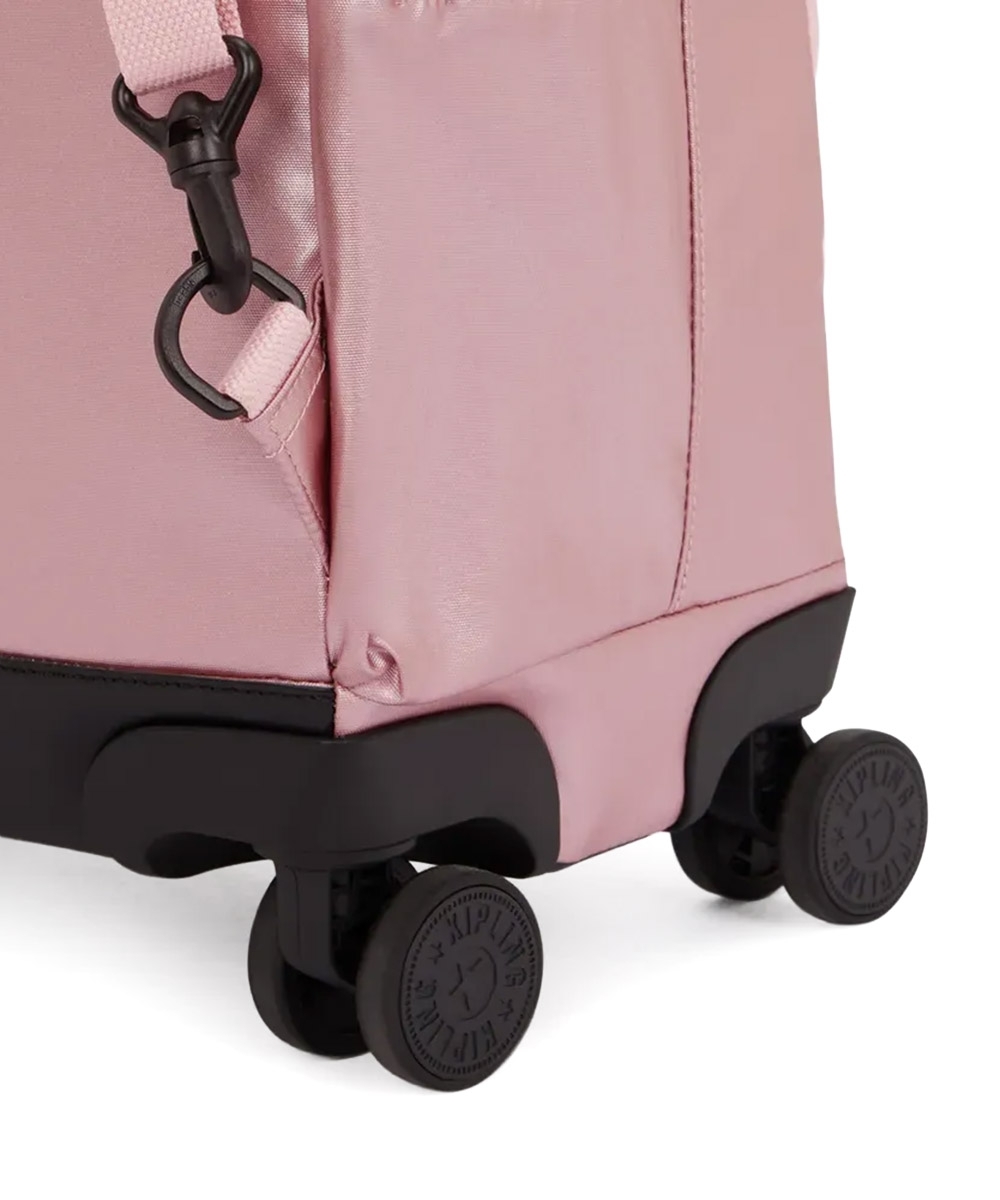 Mochila Kipling New Zea Bronze Pink Met Rosa
