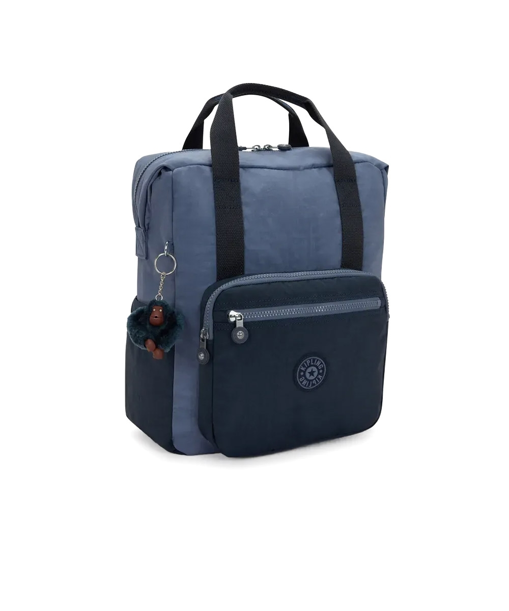 Mochila Kipling Buddy Game Grey Marinho