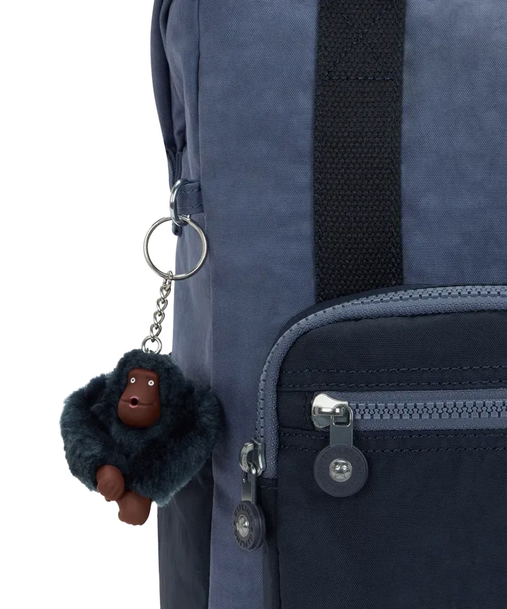 Mochila Kipling Buddy Game Grey Marinho