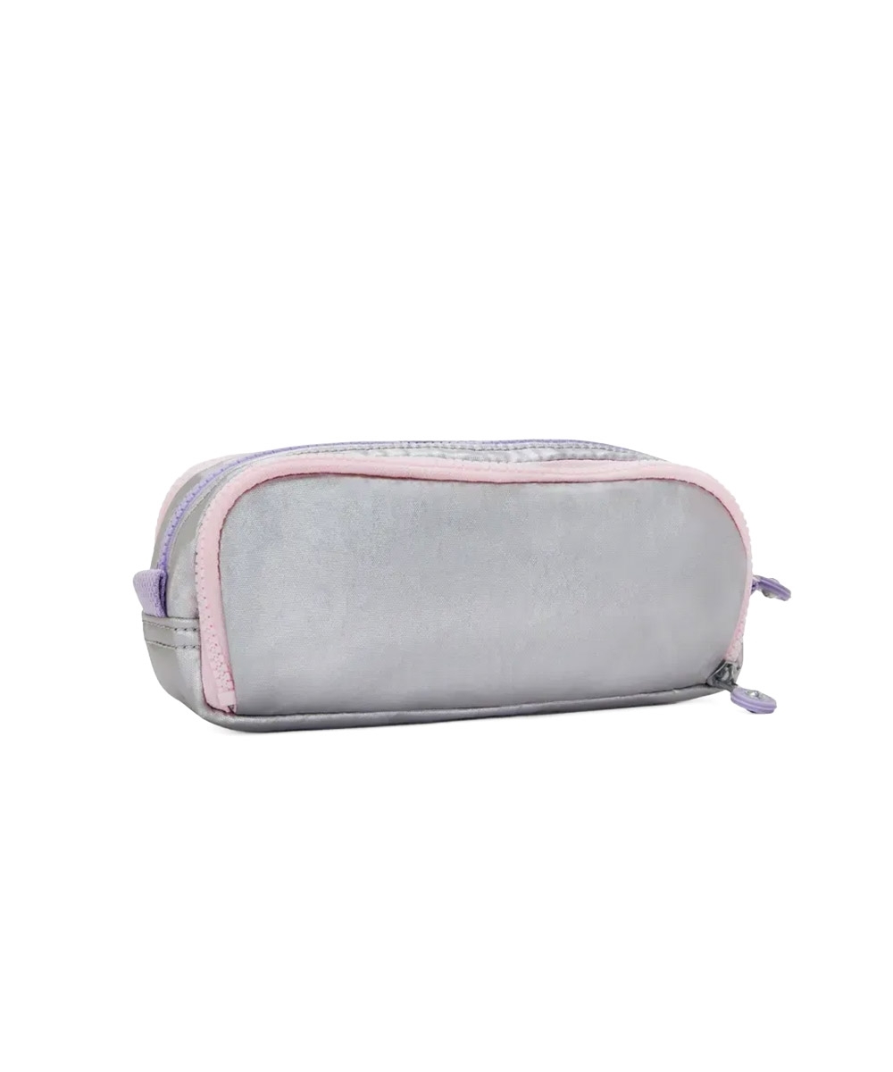 Estojo Kipling Gitroy Silver Glow Met Prata