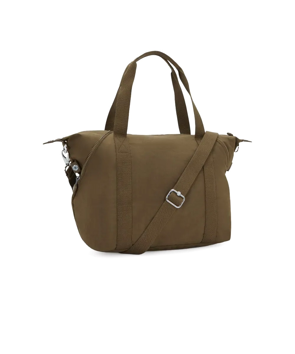 Bolsa Kipling Art Smooth Khaki Marrom