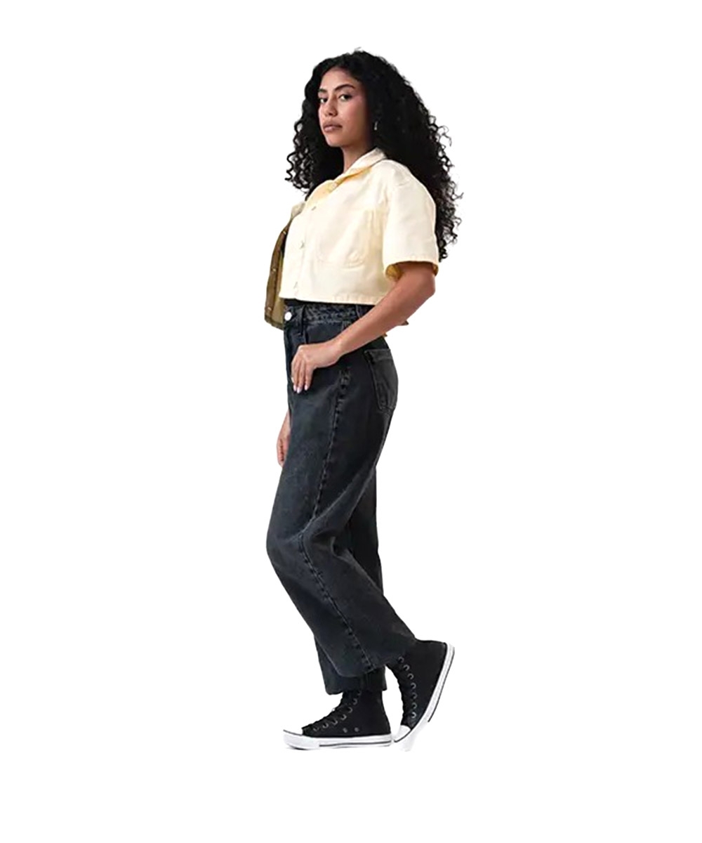 Tênis Cano Alto Chuck Taylor All Star Couro Preto